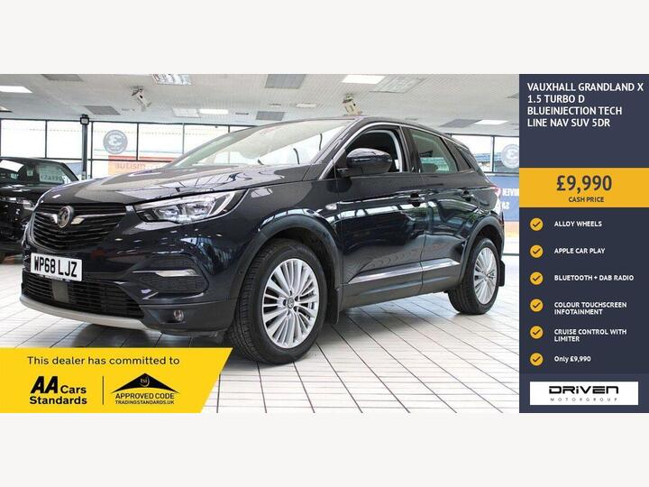 Vauxhall GRANDLAND X 1.5 Turbo D BlueInjection Tech Line Nav Euro 6 (s/s) 5dr