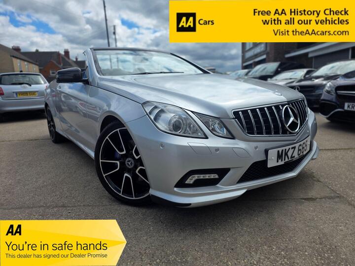 Mercedes-Benz E Class 2.1 E220 CDI BlueEfficiency Sport Cabriolet G-Tronic+ Euro 5 (s/s) 2dr