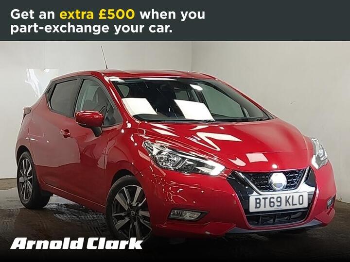 Nissan Micra 1.0 IG-T Tekna XTRON Euro 6 (s/s) 5dr Nissan Micra 1.0 IG-T Tekna XTRON Euro 6 (s/s) 5dr