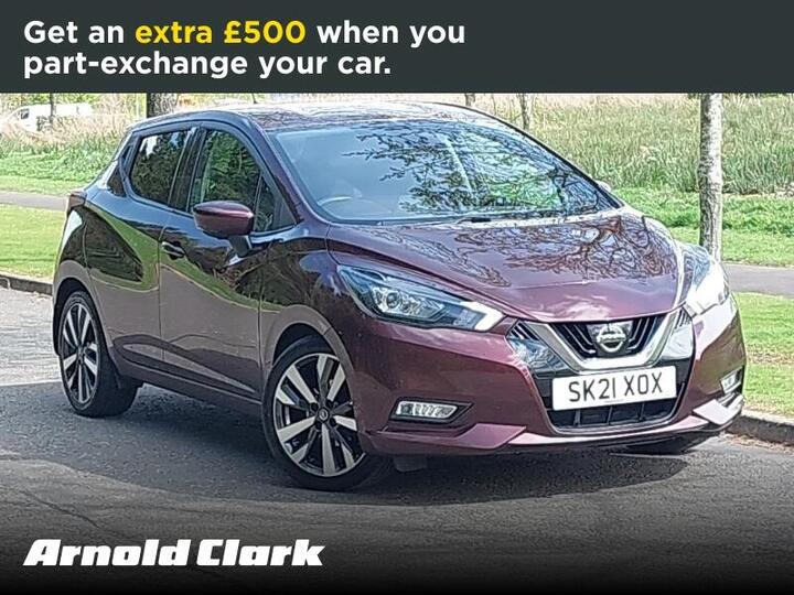 Nissan Micra 1.0 IG-T Tekna Euro 6 (s/s) 5dr Nissan Micra 1.0 IG-T Tekna Euro 6 (s/s) 5dr