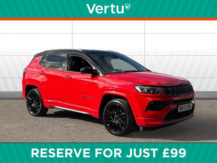 Jeep Compass 1.3 GSE T4 11.4kWh S Auto 4xe Euro 6 (s/s) 5dr Jeep Compass 1.3 GSE T4 11.4kWh S Auto 4xe Euro 6 (s/s) 5dr