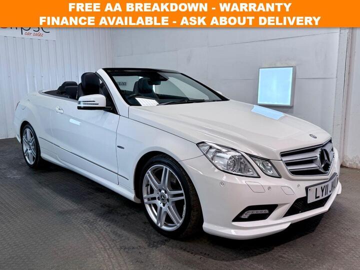 Mercedes-Benz E-CLASS 3.0 E350 CDI V6 BlueEfficiency Sport Cabriolet G-Tronic Euro 5 2dr