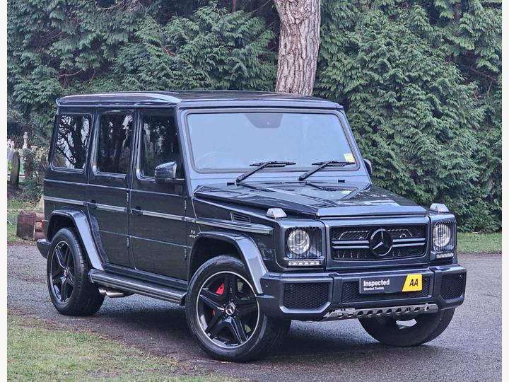 Mercedes-Benz G-CLASS 5.5 G63 V8 BiTurbo AMG G-Tronic+ 4WD Euro 5 (s/s) 5dr