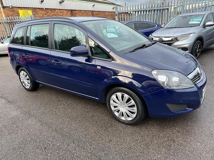 Vauxhall Zafira 1.8 16V Exclusiv Euro 5 5dr (SNav)
