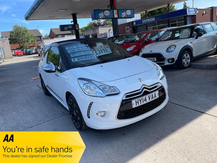 Citroen DS3 Cabrio 1.6 THP DSport Plus Euro 5 2dr Citroen DS3 Cabrio 1.6 THP DSport Plus Euro 5 2dr