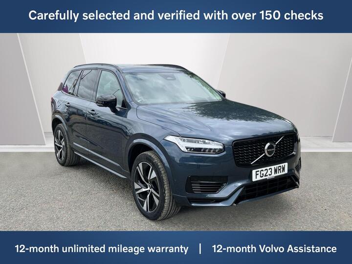 Volvo XC90 2.0h T8 Recharge 18.8kWh Plus Auto 4WD Euro 6 (s/s) 5dr