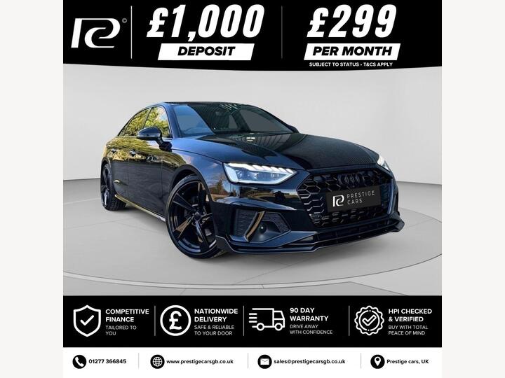 Audi A4 2.0 TFSI 40 S Line S Tronic Euro 6 (s/s) 4dr