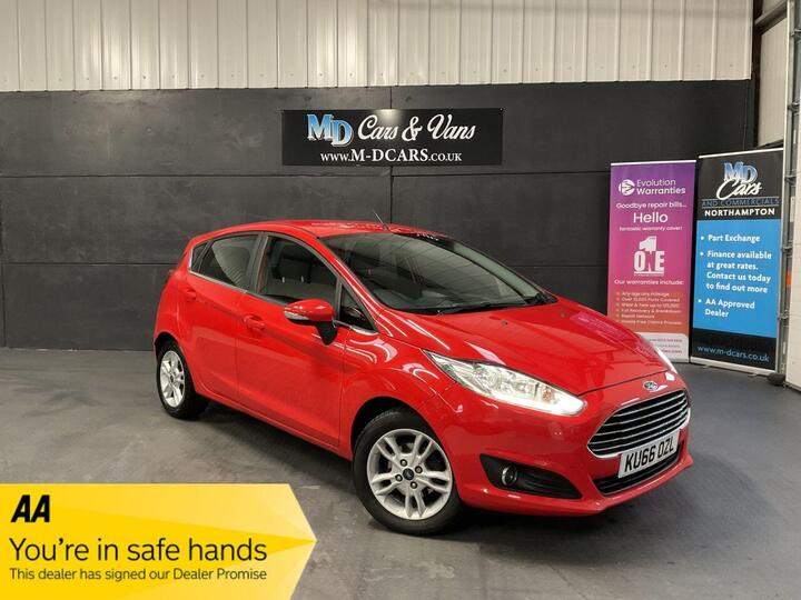 Ford FIESTA 1.0T EcoBoost Zetec Euro 6 (s/s) 5dr