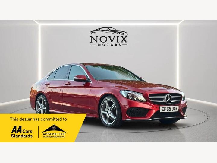 Mercedes-Benz C Class 1.6 C200d AMG Line G-Tronic+ Euro 6 (s/s) 4dr