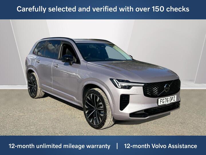 Volvo XC90 2.0 T8 18.8kWh Ultra Dark Auto 4WD Euro 6 (s/s) 5dr