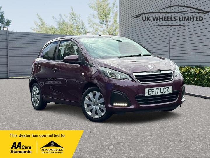 Peugeot 108 1.0 Active 2 Tronic Euro 6 5dr Peugeot 108 1.0 Active 2 Tronic Euro 6 5dr