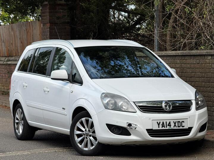 Vauxhall Zafira 1.8 16V Design Euro 5 5dr (SNav)