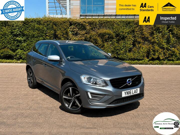 Volvo XC60 2.0 D4 R-Design Lux Nav Auto Euro 6 (s/s) 5dr