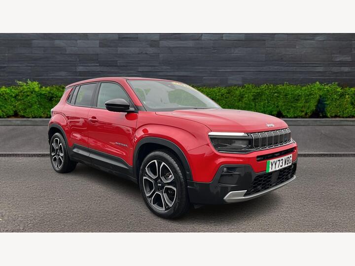 Jeep Avenger 54kWh Summit Auto 5dr Jeep Avenger 54kWh Summit Auto 5dr