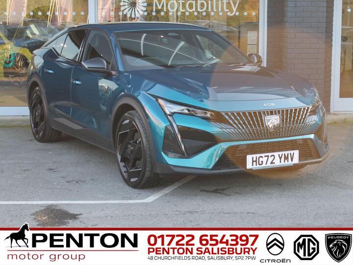 Peugeot 408 1.6 12.4kWh GT Fastback E-EAT Euro 6 (s/s) 5dr