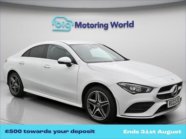 Mercedes-Benz CLA 1.3 CLA250e 15.6kWh AMG Line (Premium) Coupe 8G-DCT Euro 6 (s/s) 4dr