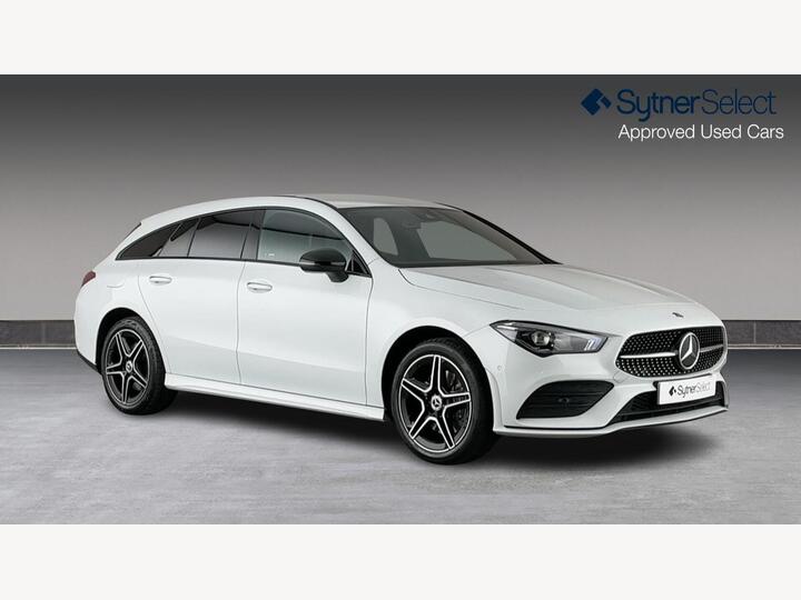 Mercedes-Benz CLA CLASS 1.3 CLA250e 15.6kWh AMG Line (Premium) Shooting Brake 8G-DCT Euro 6 (s/s) 5dr Mercedes-Benz CLA CLASS 1.3 CLA250e 15.6kWh AMG Line (Premium) Shooting Brake 8G-DCT Euro 6 (s/s) 5dr