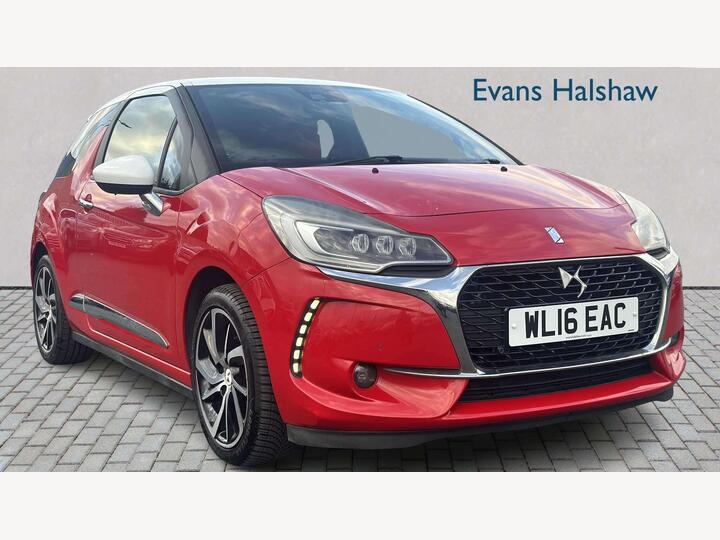 DS AUTOMOBILES DS 3 DIESEL HATCHBACK 1.6 BlueHDi Prestige Euro 6 (s/s) 3dr DS AUTOMOBILES DS 3 DIESEL HATCHBACK 1.6 BlueHDi Prestige Euro 6 (s/s) 3dr