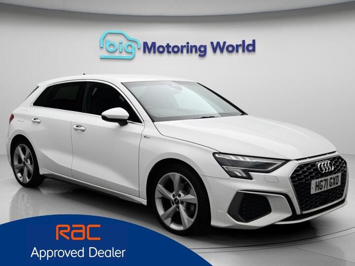 Audi A3 1.5 TFSI 35 S Line Sportback Euro 6 (s/s) 5dr