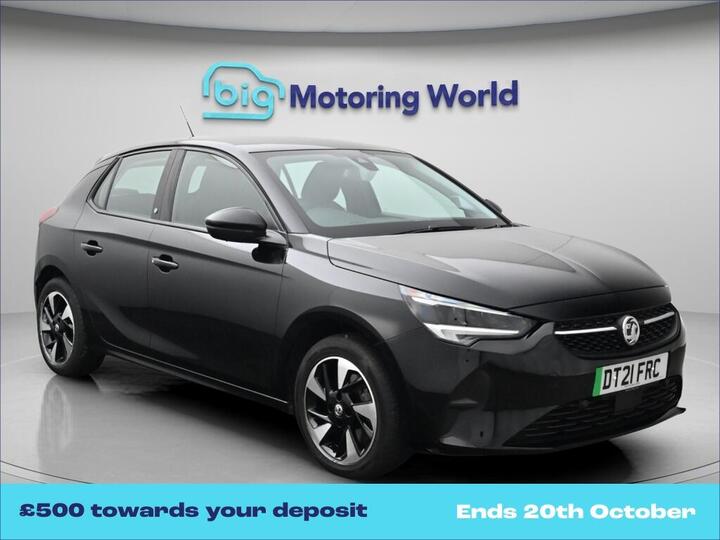 Vauxhall Corsa Electric 50kWh SE Nav Premium Auto 5dr (7.4Kw Charger)