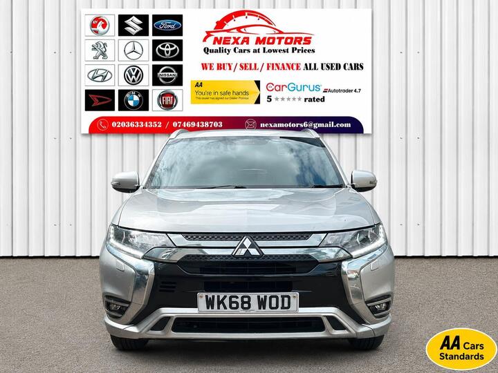 Mitsubishi Outlander 2.4h TwinMotor 13.8kWh 4h CVT 4WD Euro 6 (s/s) 5dr