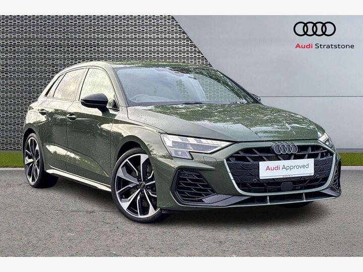 Audi A3 2.0 TFSI Black Edition Sportback S Tronic Quattro Euro 6 (s/s) 5dr