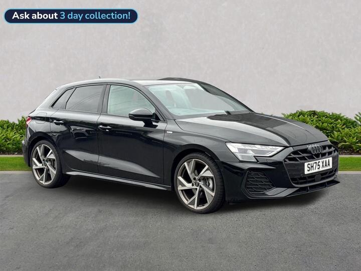 Audi A3 1.5 TFSI 150 Black Ed 5dr S Tronic [Tech Pack]