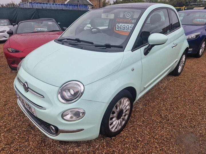 Fiat 500 1.2 Lounge Euro 6 (s/s) 3dr