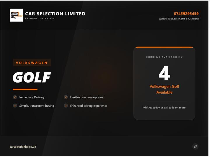 Volkswagen Golf 1.5 TSI EVO SE DSG Euro 6 (s/s) 5dr