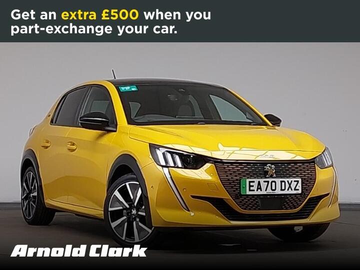 Peugeot E-208 50kWh GT Auto 5dr