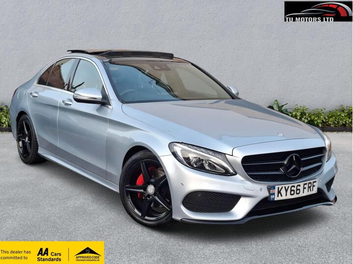 Mercedes-Benz C Class 2.1 C220d AMG Line (Premium Plus) 7G-Tronic+ Euro 6 (s/s) 4dr