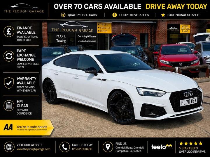 Audi A5 2.0 TFSI 40 Edition 1 Sportback S Tronic Euro 6 (s/s) 5dr
