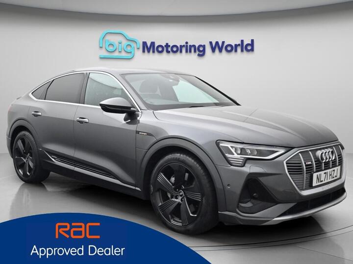 Audi E-tron 55 S Line Sportback Auto Quattro 5dr 95kWh (11kW Charger)