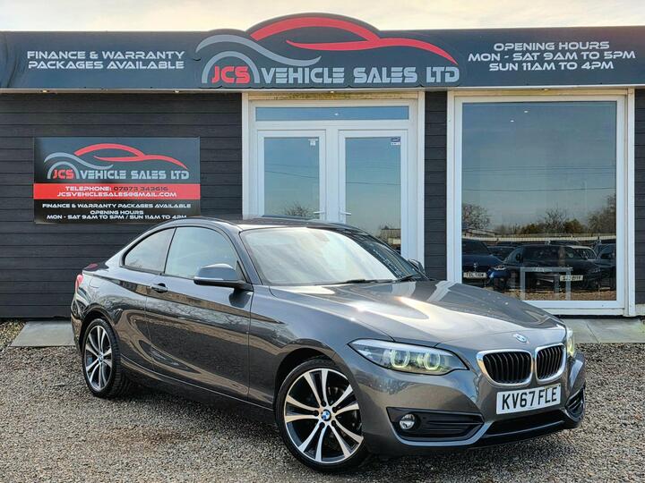 BMW 2 Series 2.0 218d Sport Auto Euro 6 (s/s) 2dr