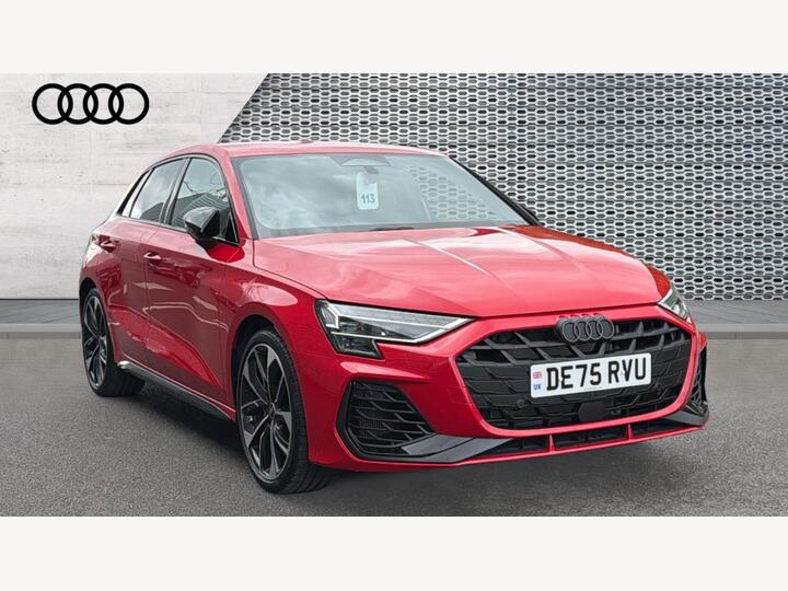 Audi S3 2.0 TFSI Black Edition Sportback S Tronic Quattro Euro 6 (s/s) 5dr