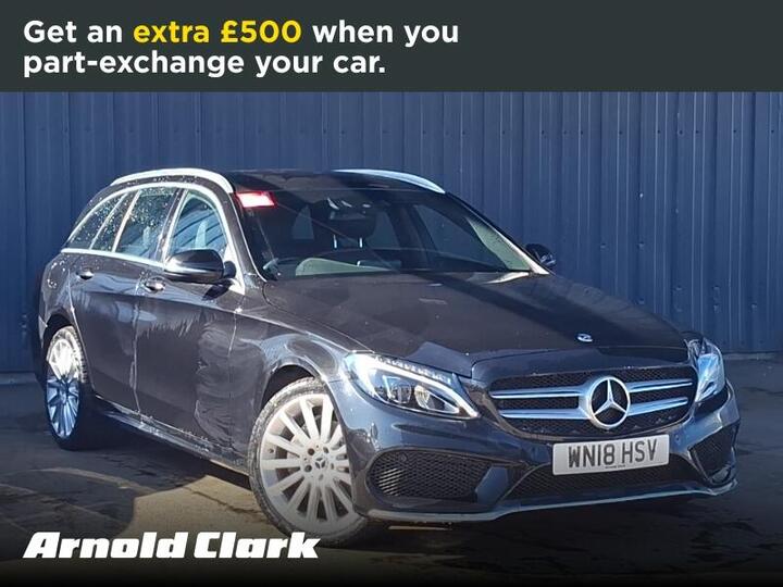 Mercedes-Benz C Class 2.1 C220d AMG Line G-Tronic+ 4MATIC Euro 6 (s/s) 5dr