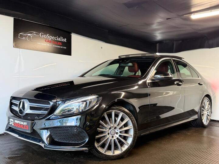 Mercedes-Benz C Class 2.0 C200 AMG Line (Premium Plus) 7G-Tronic+ Euro 6 (s/s) 4dr