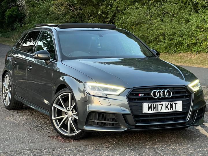 Audi S3 2.0 TFSI Black Edition Sportback S Tronic Quattro Euro 6 (s/s) 5dr