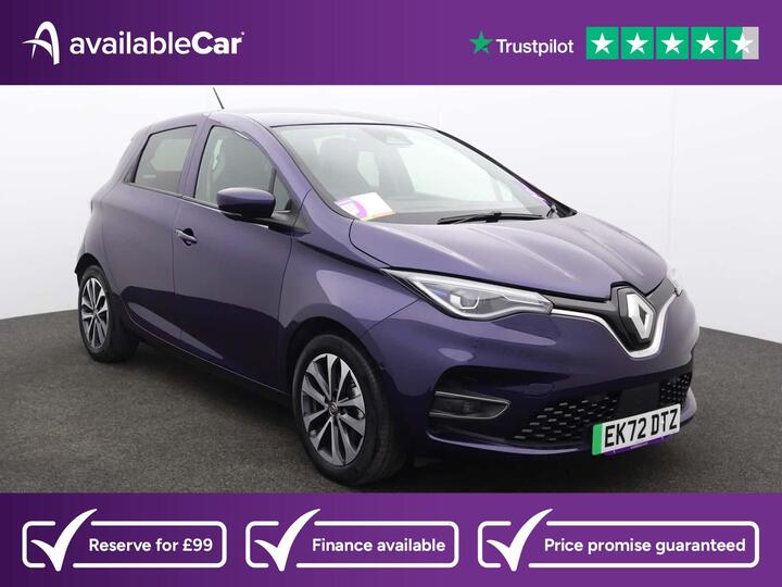 Renault Zoe R135 EV50 52kWh GT Line + Auto 5dr (Rapid Charge)