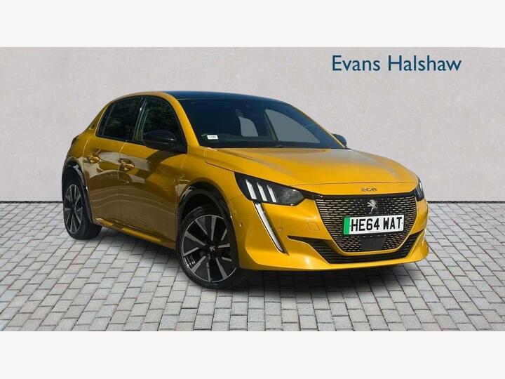 Peugeot E-208 ELECTRIC HATCHBACK 50kWh GT Auto 5dr (7kW Charger) Peugeot E-208 ELECTRIC HATCHBACK 50kWh GT Auto 5dr (7kW Charger)