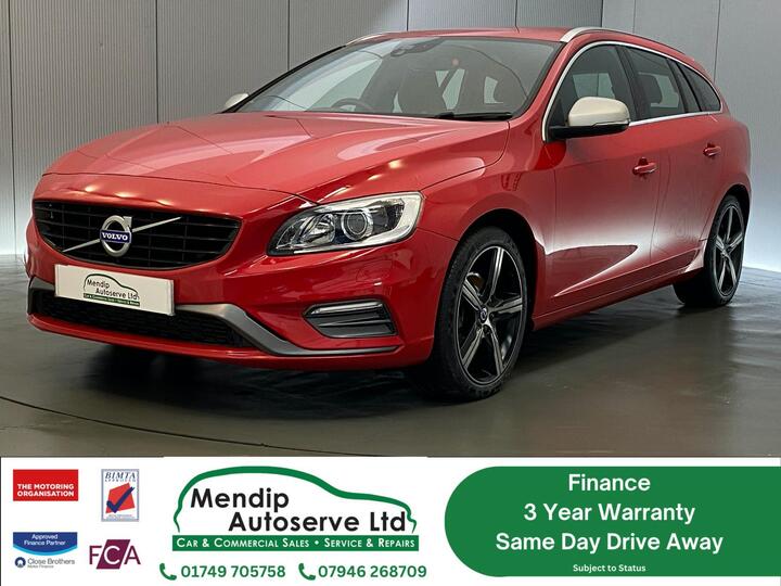 Volvo V60 2.0 D3 R-Design Lux Nav Auto Euro 6 (s/s) 5dr