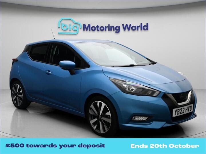 Nissan Micra 1.0 IG-T Tekna Euro 6 (s/s) 5dr