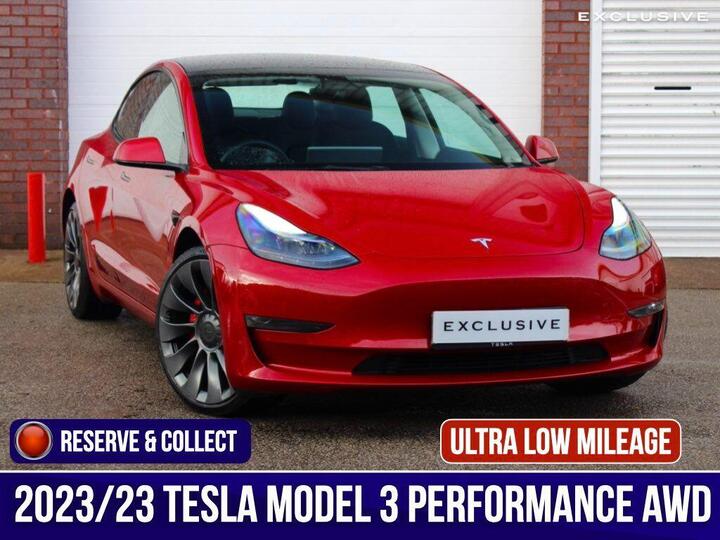 Tesla Model 3 (Dual Motor) Performance Auto 4WDE 4dr (Performance Upgrade)