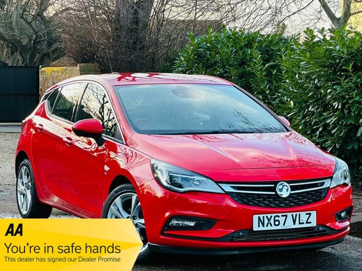 Vauxhall ASTRA 1.0i Turbo EcoTEC SRi Euro 6 (s/s) 5dr