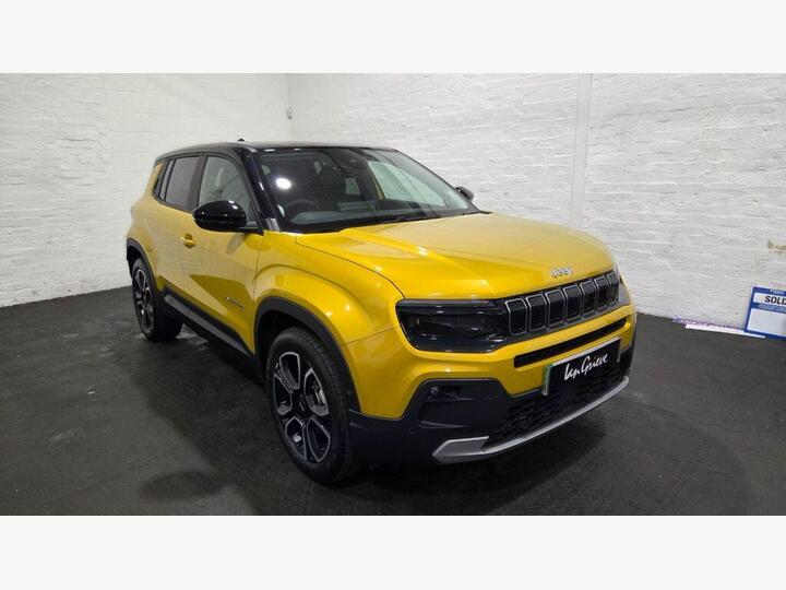 Jeep Avenger 54kWh E-Summit Auto 5dr Jeep Avenger 54kWh E-Summit Auto 5dr