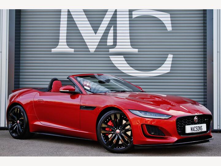 Jaguar F-Type 5.0 V8 R-Dynamic Black Auto Euro 6 (s/s) 2dr