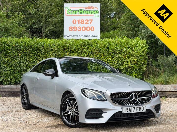 Mercedes-Benz E CLASS 3.0 E400 V6 AMG Line (Premium) G-Tronic+ 4MATIC Euro 6 (s/s) 2dr