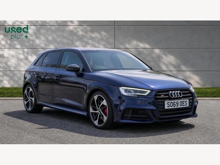 Audi A3 2.0 TFSI Black Edition Sportback S Tronic Quattro Euro 6 (s/s) 5dr