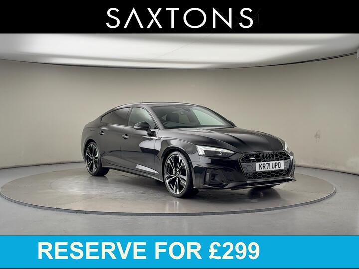 Audi A5 2.0 TDI 40 Black Edition Sportback S Tronic Quattro Euro 6 (s/s) 5dr