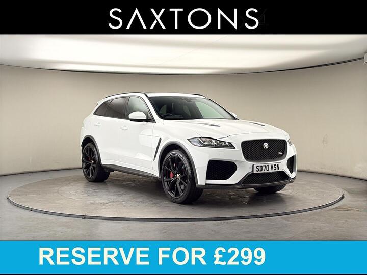 Jaguar F-PACE 5.0 V8 SVR Quickshift AWD Euro 6 (s/s) 5dr